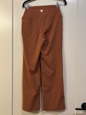 Avalanche Rust Brown Women's Wide-Leg Drawstring Pants Size Medium thumbnail 4