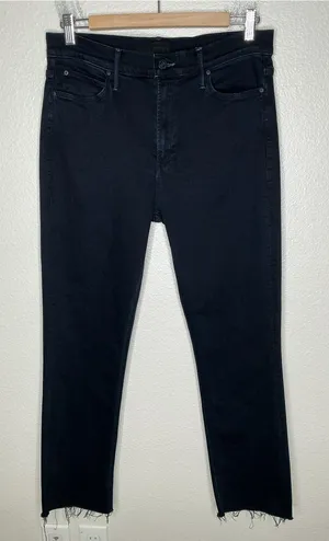 Mother Mid Rise Dazzler Ankle Fray jeans Holding Hands 32 thumbnail 1