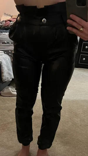 Leather Joggers thumbnail 2