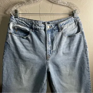 Frye Stevie High Rise Light Wash Straight‎ Denim Jeans thumbnail 5