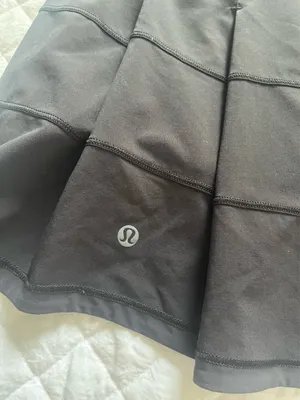 Lululemon Pace Rival Skirt Stretch 13” Black Sz 4 (Tall) Swift Luxtreme thumbnail 5