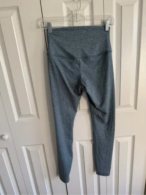 Quince Heathered Leggings Blue Size Small thumbnail 3