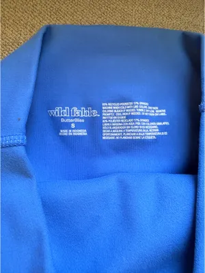 Wild Fable Royal Blue Biker Shorts thumbnail 2