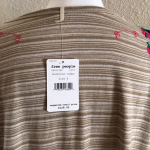 NWT Free People Catalunya top thumbnail 8