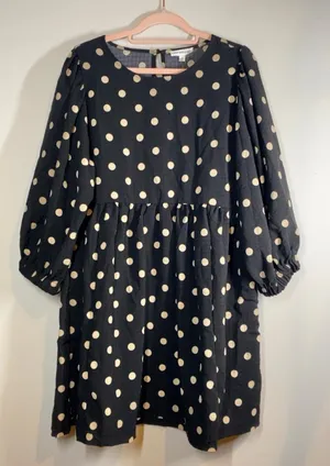 NEW Blu Pepper Babysoll Mini Dress sz L thumbnail 1