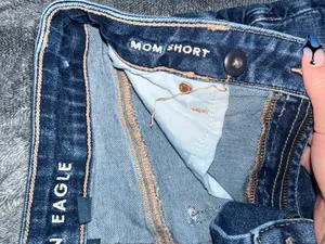 American Eagle Crossover Denim Shorts thumbnail 4