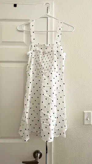 Polka Dotted Dress Multi Size 4 thumbnail 2