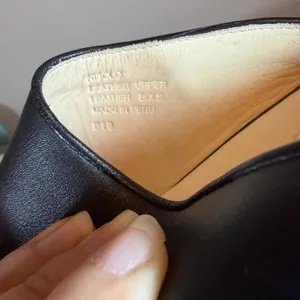 Nisolo Mariella Mule Womens 7 Smooth Black Leather Classic Round Toe Block Heel thumbnail 7