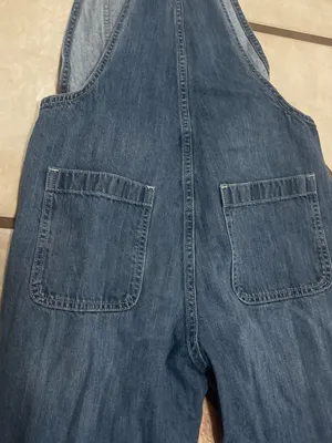 GAP Grey Denim Overalls thumbnail 9