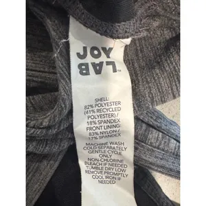 Joy Lab Women's Heather Gray Racerback Sports Bra‎ Athletic Workout Size Small thumbnail 5