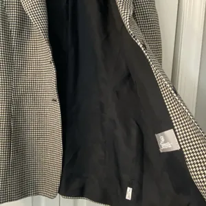 Wool Women Blazer Size 6 Houndstooth Classic Old Money Linda Allard Ellen Tracy thumbnail 3