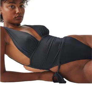NWT‎ We are HAH x Cut To the Chase One Piece Swimsuit Bodysuit Size XS $148 thumbnail 5