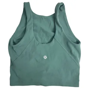 Lululemon Align High Neck Tank Top Tidewater Teal Blue Size 2 - READ thumbnail 6