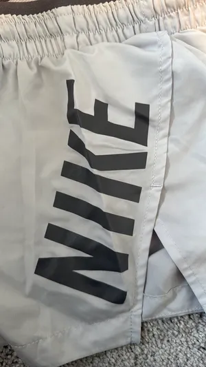 Nike Light Gray Running Shorts thumbnail 4