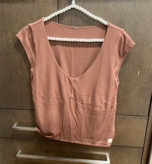 Vuori women's brown short sleeve shirt size small thumbnail 1