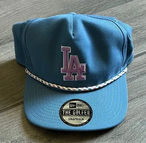 New Era Blue and Purple Snapback Hat thumbnail 1