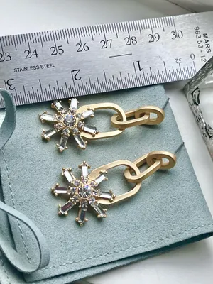 Anthropologie starburst earrings  thumbnail 5