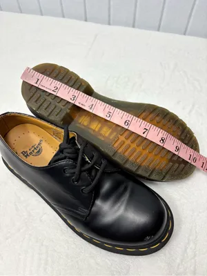 Dr. Martens 11837 Smooth Leather Oxford Shoes - Black - Women's Size‎ 6 thumbnail 11