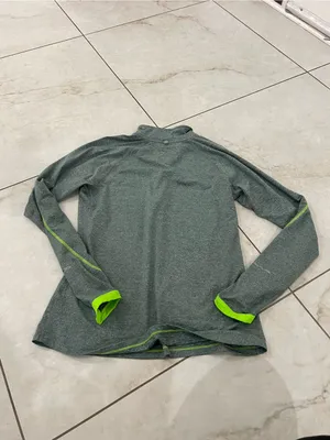 Nike Gray Half Zip Running Top Size Medium thumbnail 5