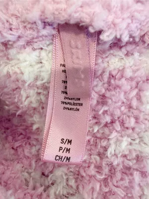 SKIMS Cozy‎ Knit Unisex Hoodie in Petal Houndstooth Apres Ski thumbnail 4