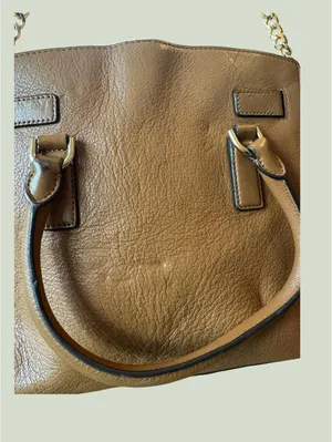 Michael Kors Brown Leather Satchel Handbag thumbnail 3