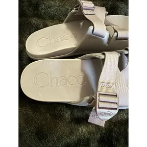 Chacos Chillos Slide Size 9 Strappy Sport Sandals purple shoes thumbnail 4