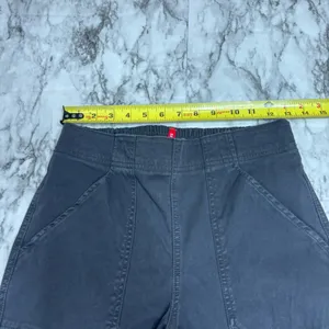 Spanx Grey Stretch Twill Cargo Joggers Pants Elastic Waistband Size Medium thumbnail 7