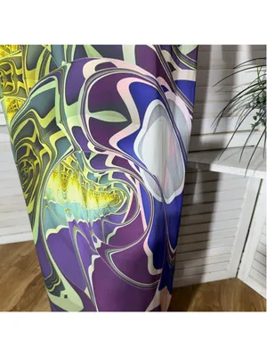 Vintage Y2K Kaftan boho maxi dress layer duster cover up Avant Garde futuristic thumbnail 7