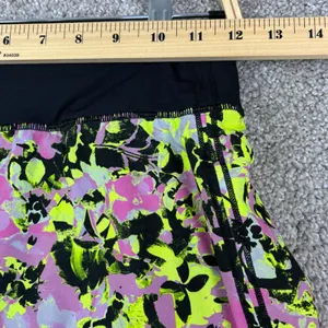 Lululemon Pace Rival Skort Size 0 Neon Floral Tennis Golf Running Athletic Gym thumbnail 8
