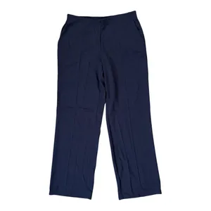 UNIQLO navy elastic waist ponte pants, size M thumbnail 3