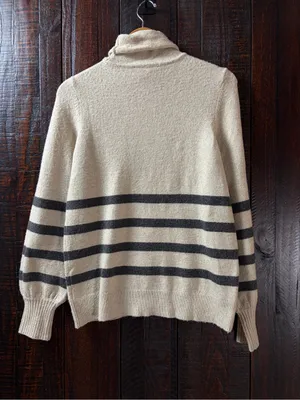 Michael Kors Turtleneck Wool Sweater Black thumbnail 6
