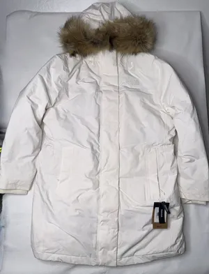 The North Face Arctic Parka Women's Plus Size 2X Down Winter Jacket Cream New thumbnail 1