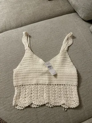 Crochet Top American Eagle thumbnail 1