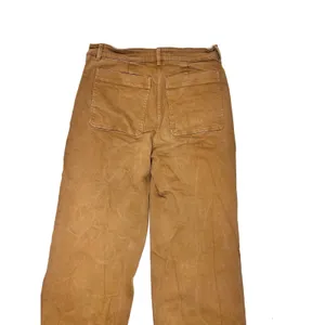 Everlane High Waist Cropped Wide Leg Regular Pants Camel 14 thumbnail 5