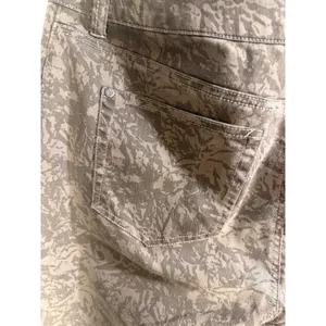 Miraclebody Women Brown Abstract Print Straight Leg Stretch Jeans Size 14 Camo thumbnail 4