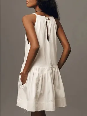 Anthropologie The Kyla Flounce Mini Dress by Pilcro NWT Size 1X Plus thumbnail 6