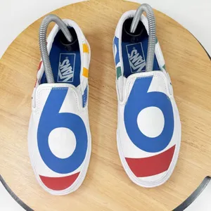 Vans Era 59 Deck Club 66 Sail Slip On Sneakers‎ White Multi 5.5 Men 7 Women thumbnail 5