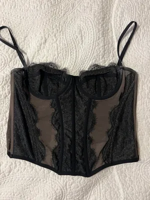 Urban Outfitters Corset Crop Top thumbnail 1