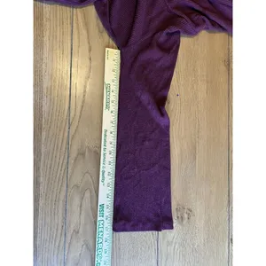 Anthropologie Maeve Burgundy Cowl Neck‎ Oversize Sweater Size XS Women Modern thumbnail 7