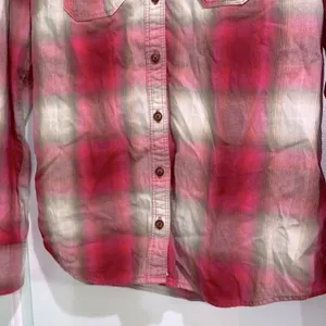 Aeropostale plaid button down shirt size medium thumbnail 4