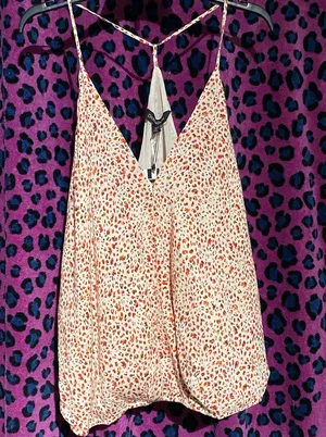 Davi & Dani spaghetti strap tank NWT- 1XL thumbnail 1