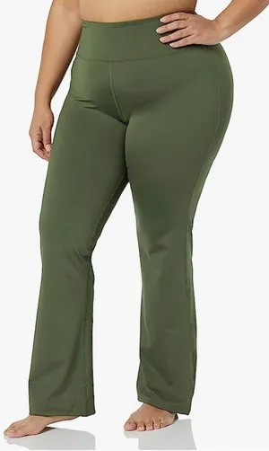Amazon Essentials Green Yoga Pants thumbnail 2