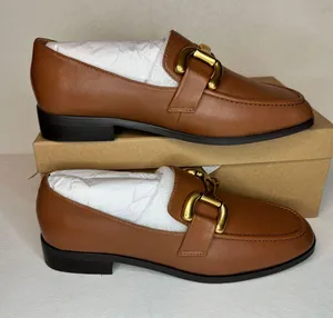 Anthropologie Loafers Brown casual classic comfy style fashion summer formal work thumbnail 1