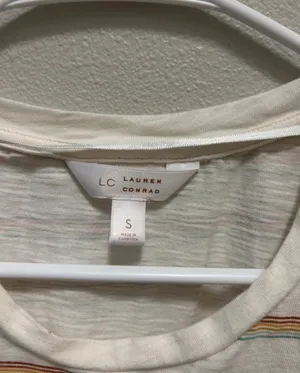 LC Lauren Conrad Striped Tshirt Dress thumbnail 2