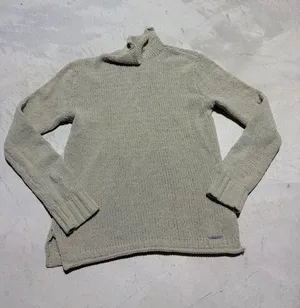 Abercrombie & fitch Lightweight Mock Neck Sweater Light Sage green XS thumbnail 1