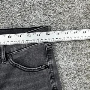 Express Denim Jeans Mid-Rise Skinny 6R Black thumbnail 3