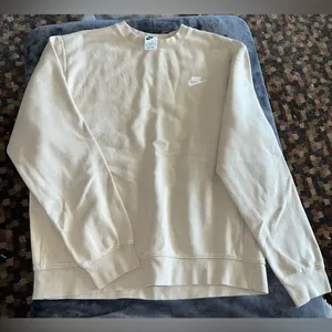 Nike Crewneck Sweatshirt in Tan Size Medium thumbnail 1