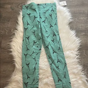 Rue 21 Mint Eiffel Tower Leggings thumbnail 1