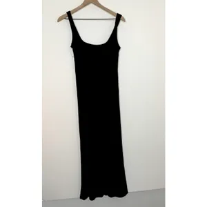 Hatch The Long Body Tank Maxi Dress Black Womens Size 2 Medium Maternity thumbnail 4