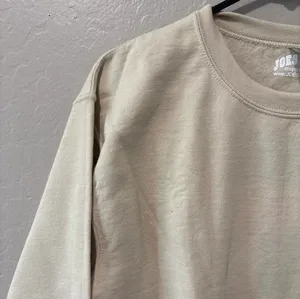 Joe’s USA Beige Pullover Sweatshirt Tan thumbnail 5